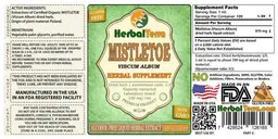 Label for Mistletoe Alcohol Free
