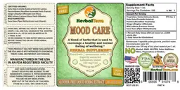 Label for Mood Care Alcohol Free