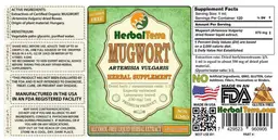 Label for Mugwort Alcohol Free