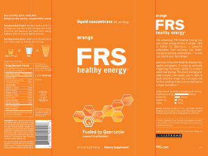 Healthy Energy Orange