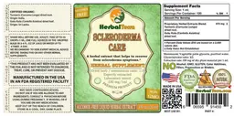 Label for Scleroderma Care Alcohol Free