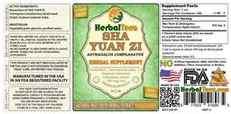 Label for Sha Yuan Zi Alcohol Free