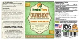 Label for Culver's Root Alcohol Free