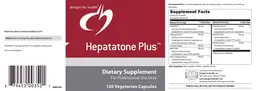 Label for Hepatatone Plus