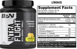 Label for Intra Flight Lemonade