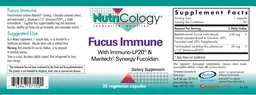Label for Fucus Immune