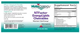 NTFactor EnergyLipids Chewables