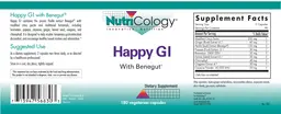 Label for Happy GI with Benegut