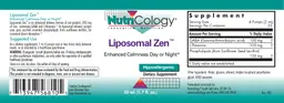 Label for Liposomal Zen