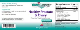 Label for Healthy Prostate & Ovary