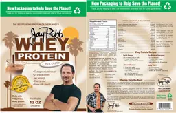 Label for Whey Protein Chocolate