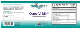 Label for Osteo-Vi-Min
