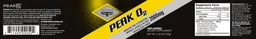 Label for Peak O2 2000 mg Unflavored