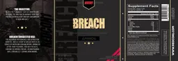 Label for Breach Strawberry Kiwi