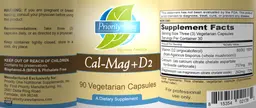 Label for Cal-Mag+D2