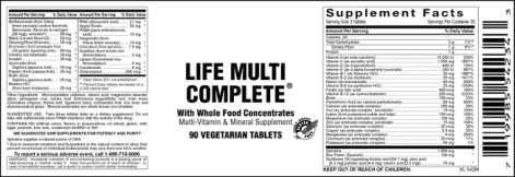 Label for Life Multi Complete
