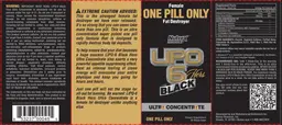 Label for Lipo 6 Black Hers