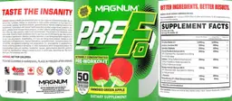 Label for PreFo Candied Green Apple