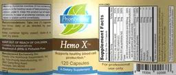 Label for Hemo X