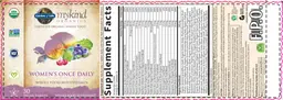 Label for Women's Once Daily