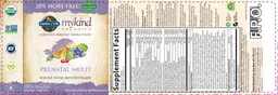 Label for Prenatal Multi