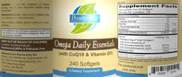 Label for Omega Daily Essentials