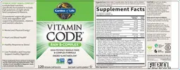 Label for Raw B-Complex