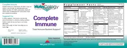 Label for Complete Immune