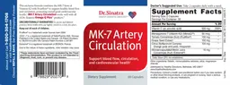 Label for MK-7 Artery Circulation