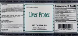 Label for Liver Protec
