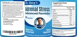 Label for Adrenal Stress Advanced Formula