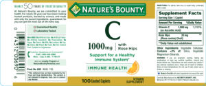 C 1000 mg With Rose Hips