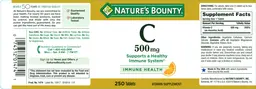 Label for C 500 mg