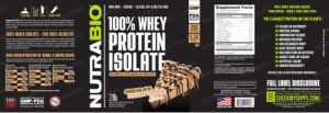 100% Whey Protein Isolate Chocolate Pean