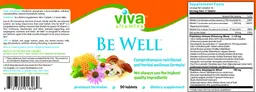 Label for Be Well
