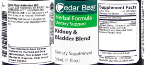 Kidney & Bladder Blend
