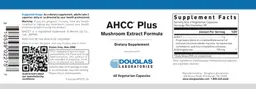 Label for AHCC Plus