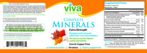 Complete Minerals Extra Strength Iron & 