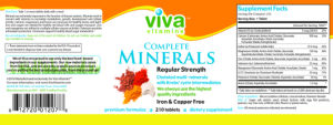 Complete Minerals Regular Strength Iron 
