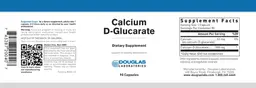 Label for Calcium D-Glucarate