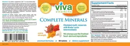 Label for Complete Minerals Extra Strength