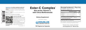 Label for Ester-C Complex