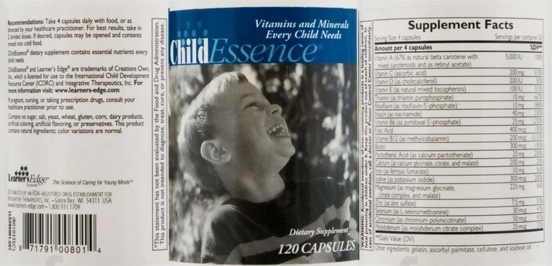 Label for ChildEssence