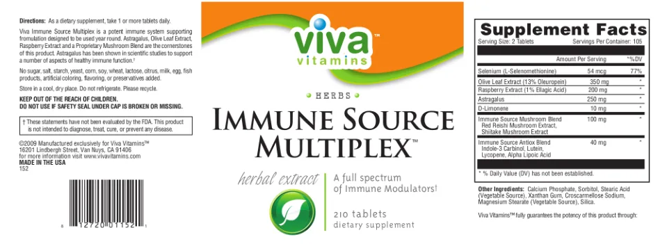 Label for Immune Source Multiplex