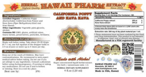 California Poppy and Kava Kava