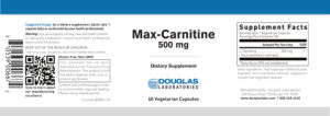 Max-Carnitine 500 mg