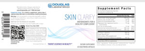 Label for Skin Clarify