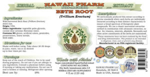 Beth Root Non-Alcohol