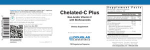 Label for Chelated-C Plus