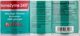 Label for BromeZyme 2400
